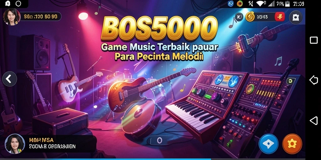 Tampilan menarik dari gameplay yang seru dan interaktif di BOS5000.