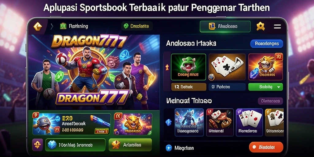 Screenshot utama DRAGON777 menampilkan antarmuka taruhan yang menarik.