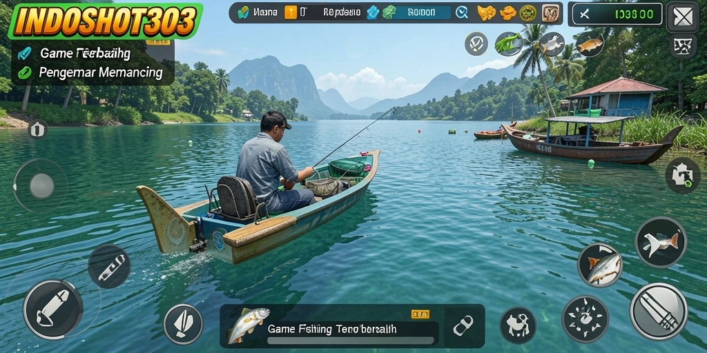 Tangkapan ikan besar di <strong>INDOSLOT303</strong> dari gameplay Fishing yang menakjubkan.