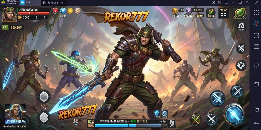Gameplay seru dalam REKOR777 dengan aksi tanpa henti.