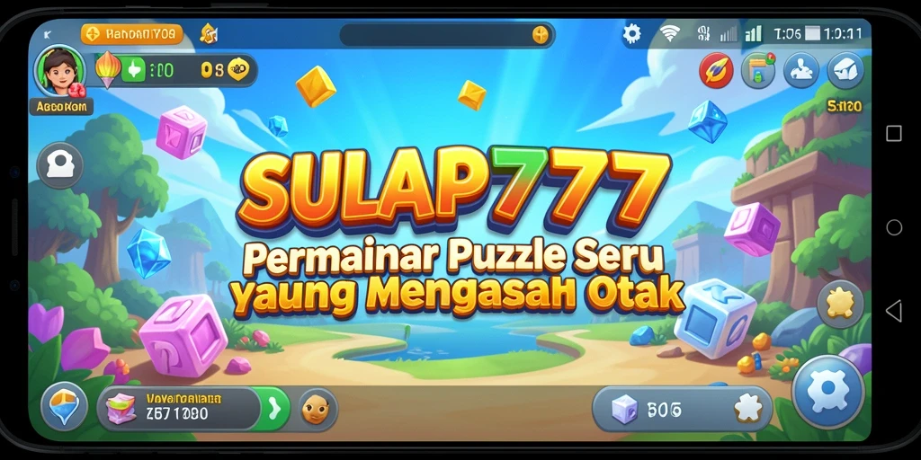 Screenshot gameplay SULAP777 menampilkan tantangan puzzle yang menarik.