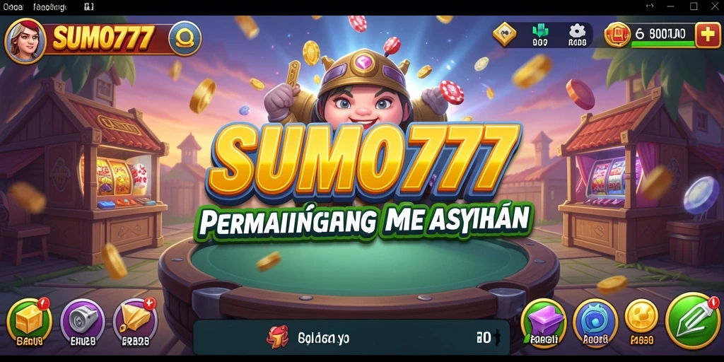 Gameplay SUMO777 yang memikat dan menenangkan.
