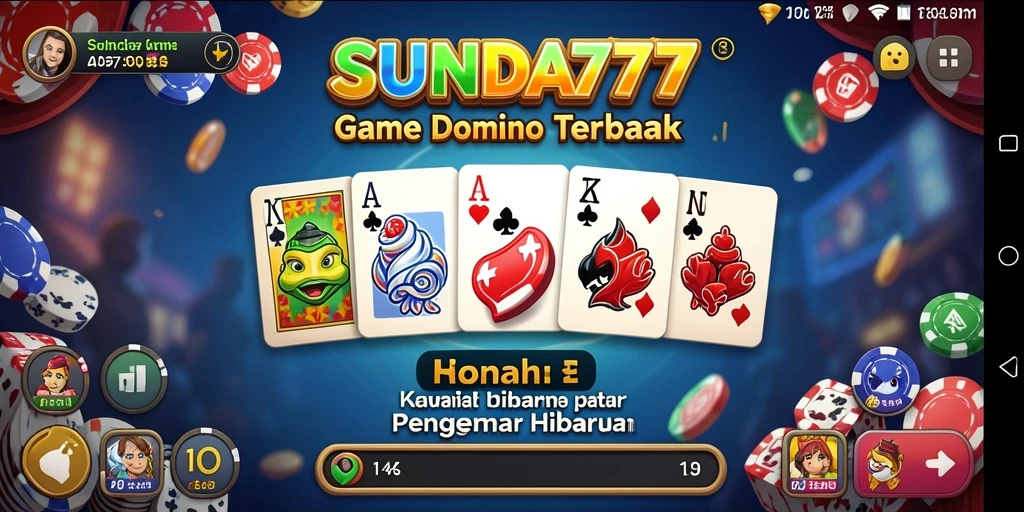 Tampilan menarik dari <strong>SUNDA777</strong> saat bermain Domino.